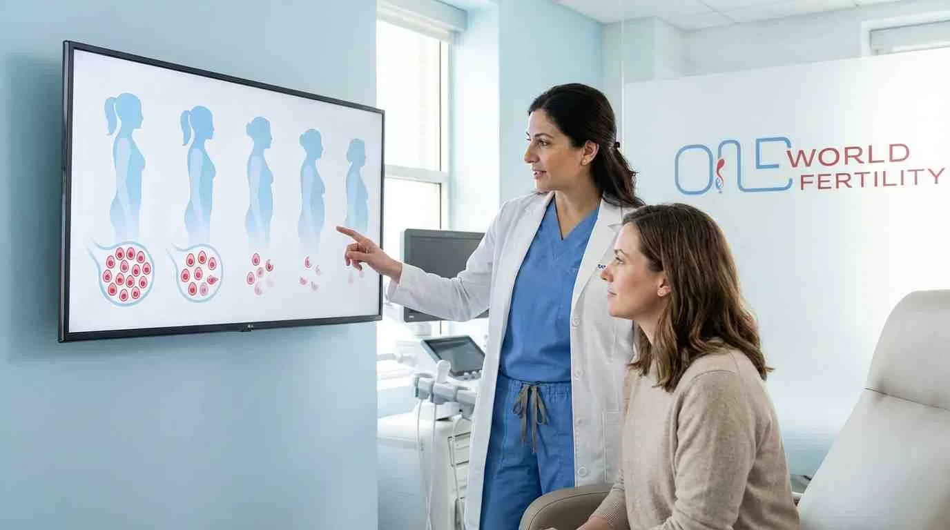 When does age start influencing fertility decisions