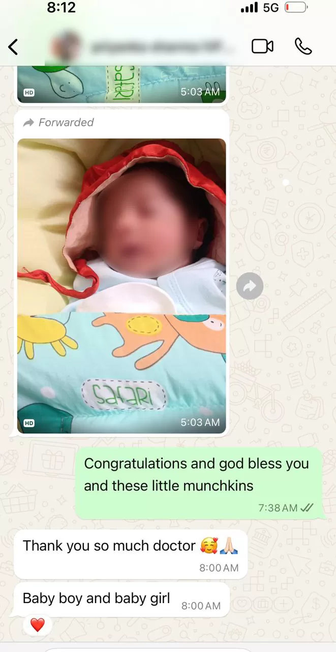 A Double Blessing After the Journey