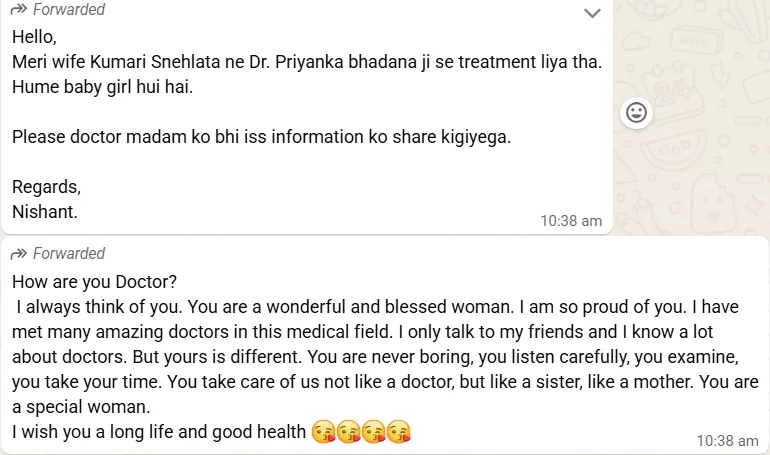 Treated Like Family, Blessed with a Daughter