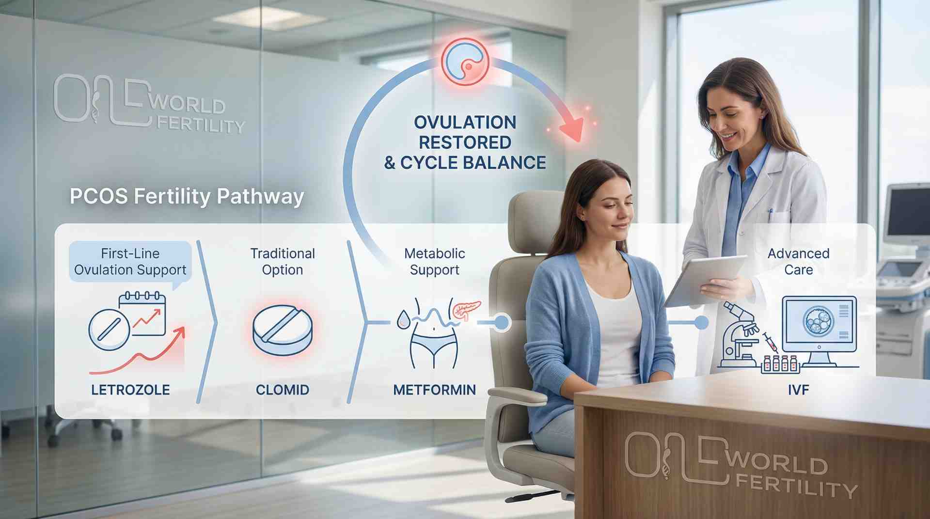 Fertility Treatment Options For PCOS