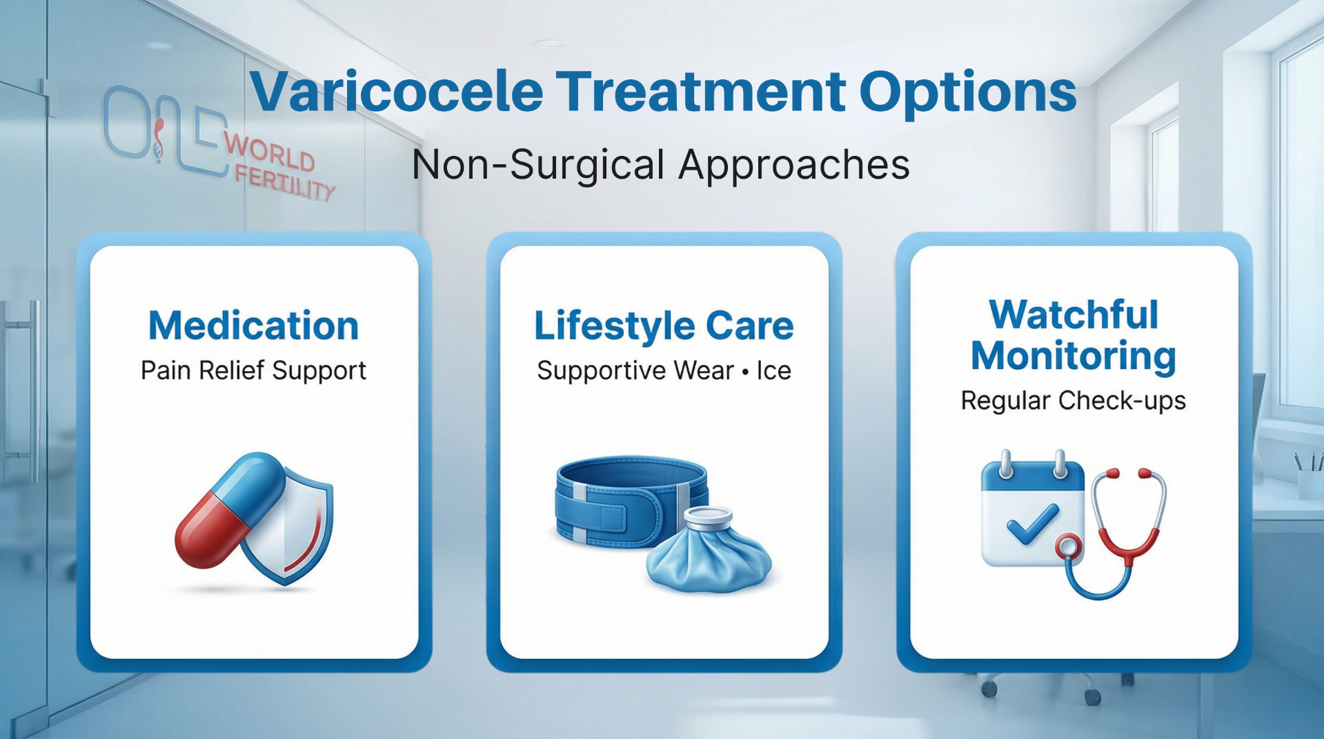 Treatment for Varicocele Without Surgery - one world fertility.png