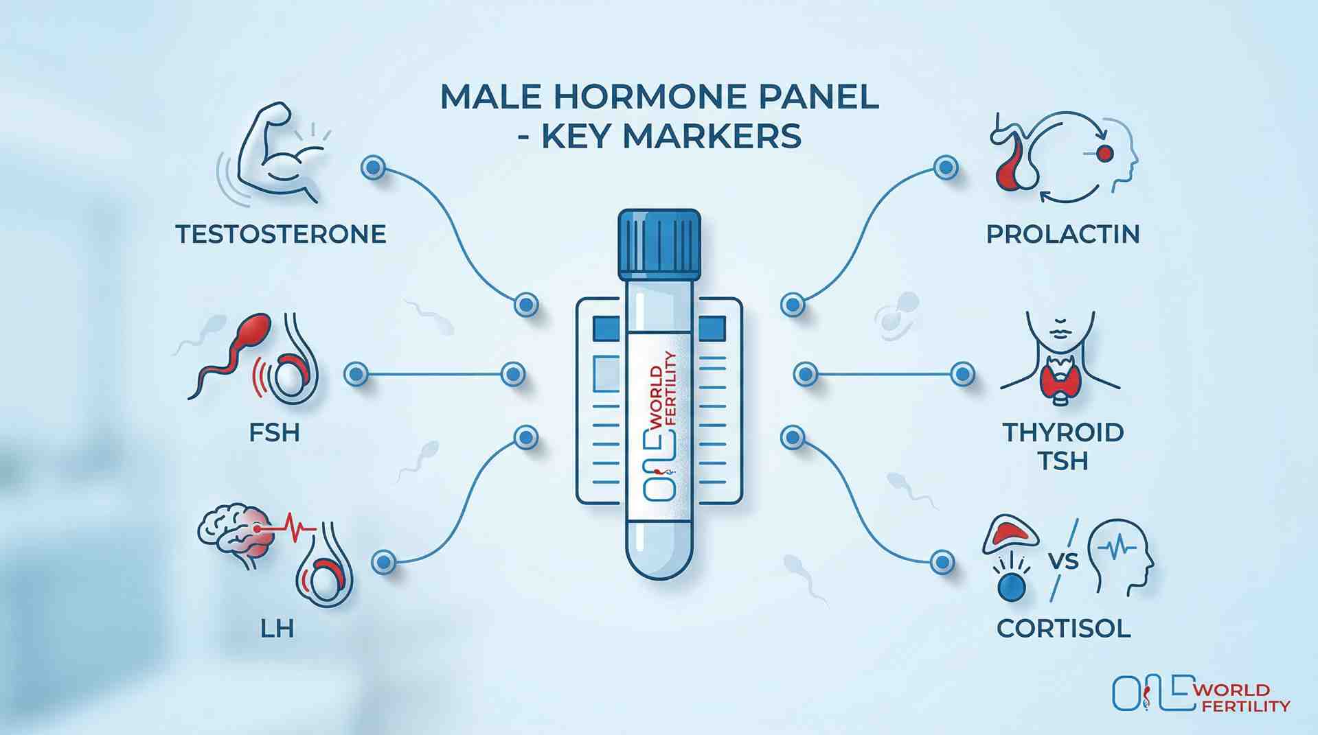 Male Hormone Test Check - Oneworld fertility 