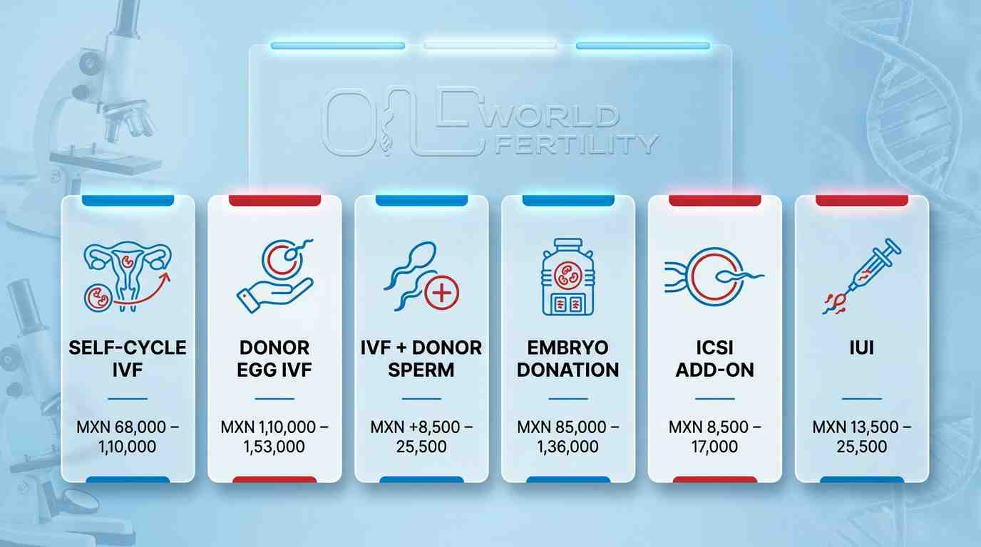 Cost of Different IVF Treatment Types in Mexico - one world fertility.jpeg