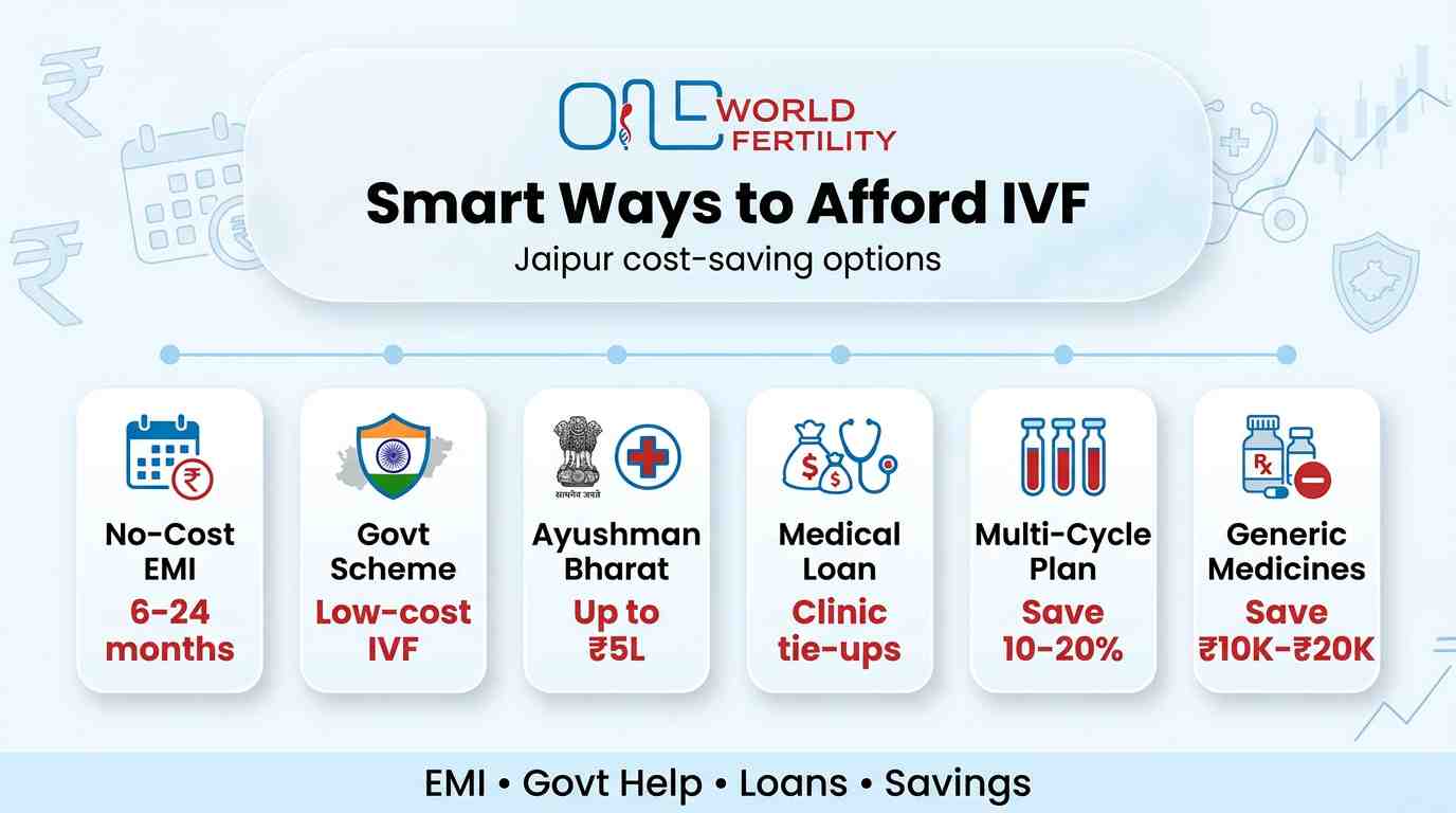 How to Pay for IVF in Jaipur - EMI, Insurance, Government Schemes and Financial Planning - one world fertility.jpeg