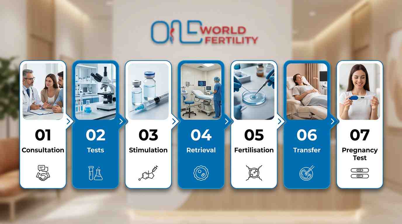 Stage of IVF in Spain - Oneworld Fertility