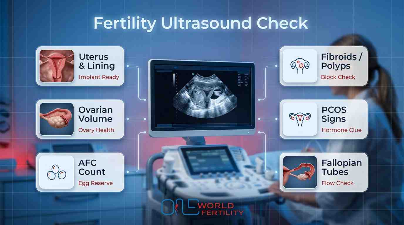 What Does a Fertility Ultrasound Check